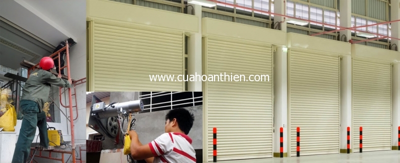 Cá»­a cuá»n ÄÃ i Loan cho kiot